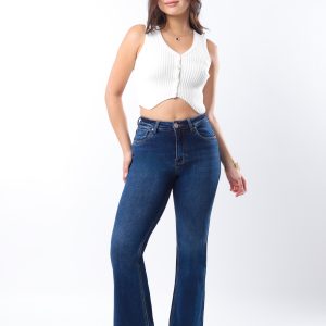 JEANS COLLECTION FLARE DE MEZCLILLA