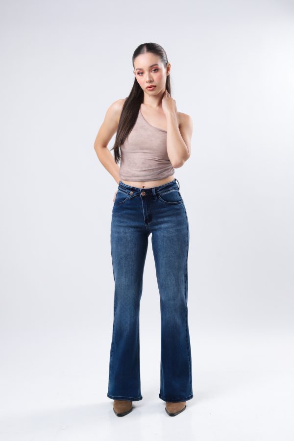 JEANS COLLECTION BOOTCUT MEZCLILLA AZUL MEDIO