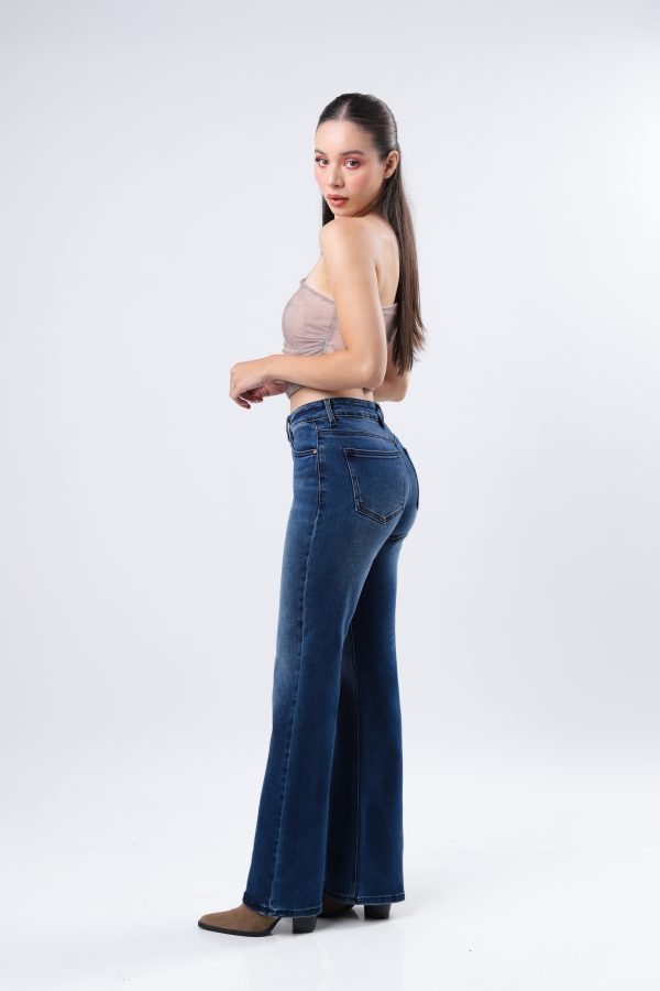JEANS COLLECTION BOOTCUT MEZCLILLA AZUL MEDIO - Imagen 2