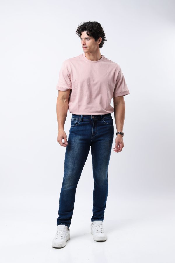JEANS COLLECTION SKINNY DE MEZCLILLA AZUL MEDIO OSCURO