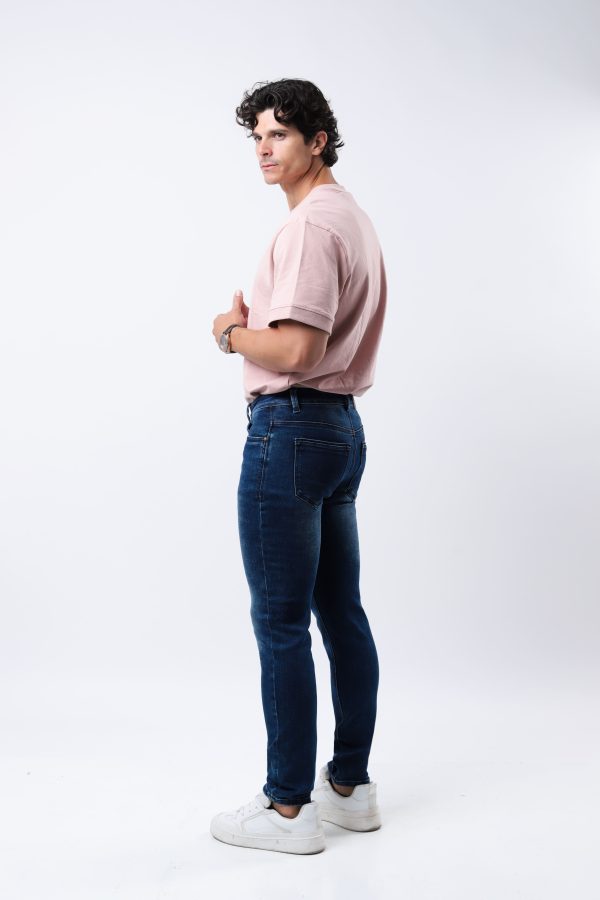JEANS COLLECTION SKINNY DE MEZCLILLA AZUL MEDIO OSCURO - Imagen 2