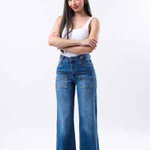 JEANS COLLECTION  MARINE (CARGO) MEZCLILLA AZUL MEDIO