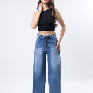 JEANS COLLECTION BAGGY MEZCLILLA AZUL MEDIO CLARO