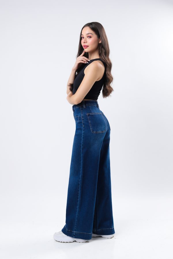 JEANS COLLECTION BAGGY MEZCLILLA AZUL MEDIO - Imagen 2